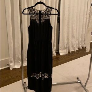 Ulla Johnson black silk dress